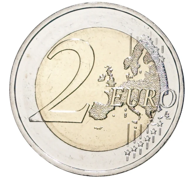 Монета 2 евро 2022 года D Германия «35 лет программе Эразмус» (Артикул M2-56245)