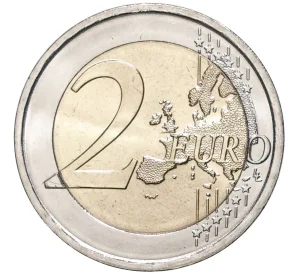 2 евро 2022 года Автрия «35 лет программе Эразмус»