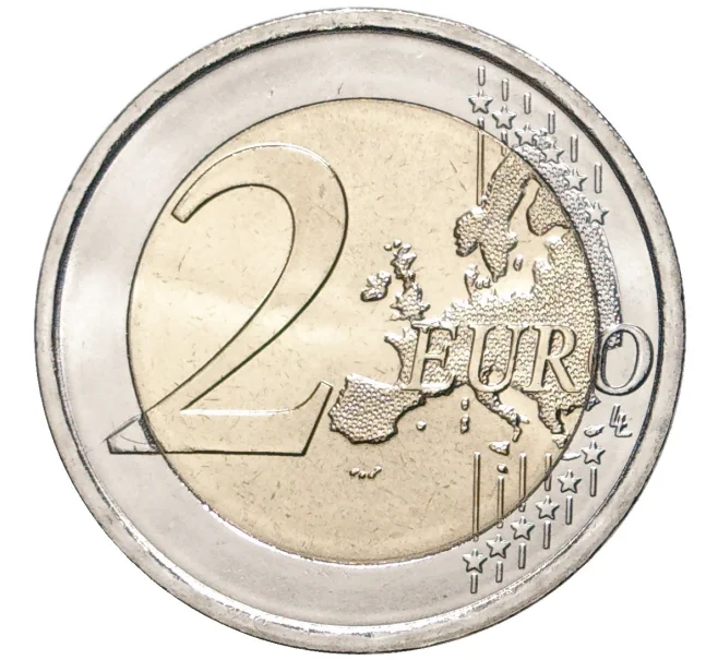 Монета 2 евро 2022 года Автрия «35 лет программе Эразмус» (Артикул M2-56246)