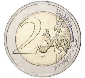 2 евро 2022 года Литва «35 лет программе Эразмус»