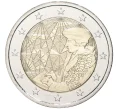 Монета 2 евро 2022 года Эстония «35 лет программе Эразмус» (Артикул M2-56249)