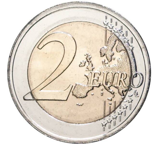 Монета 2 евро 2022 года Словения «35 лет программе Эразмус» (Артикул M2-56250)