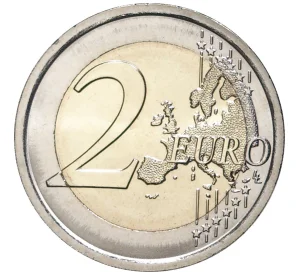 2 евро 2022 года Италия «35 лет программе Эразмус»