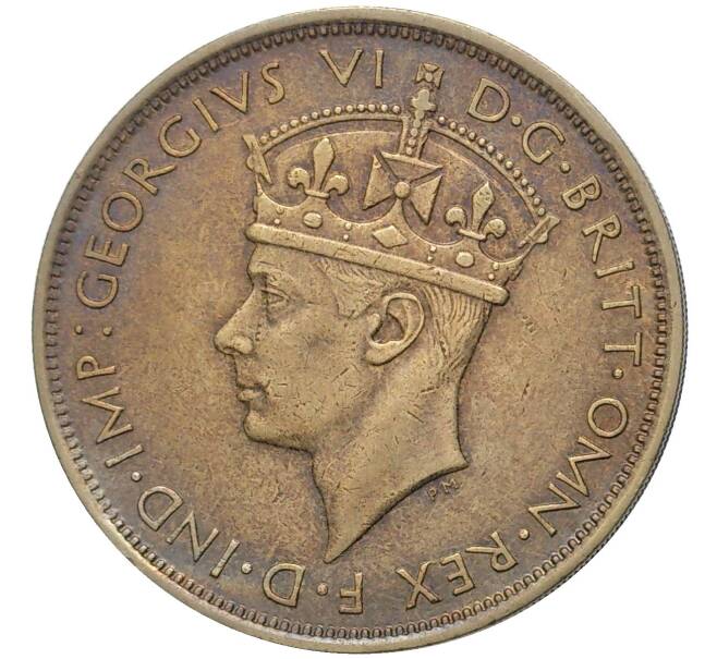 Монета 2 шиллинга 1947 года Н Британская Западная Африка (Артикул K11-70265)