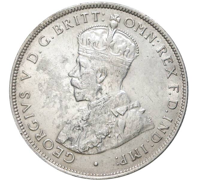 Монета 2 шиллинга 1916 года Н Британская Западная Африка (Артикул K11-70268)