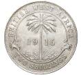 Монета 2 шиллинга 1916 года Н Британская Западная Африка (Артикул K11-70269)