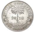 Монета 2 шиллинга 1918 года Н Британская Западная Африка (Артикул K11-70271)