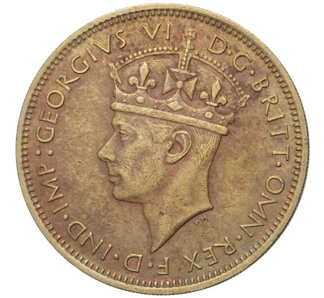 Монета 1 шиллинг 1939 года Британская Западная Африка (Артикул K11-70284)