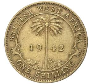 1 шиллинг 1942 года Британская Западная Африка