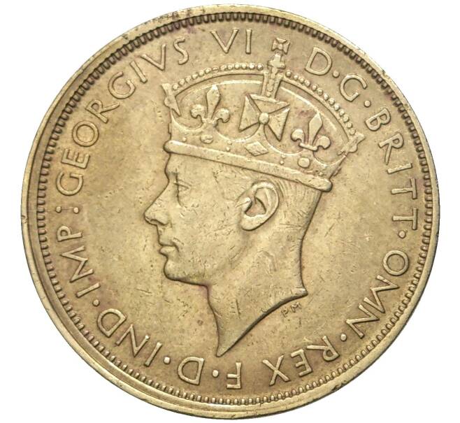 Монета 2 шиллинга 1946 года Н Британская Западная Африка (Артикул: K11-70322) — Фото №2