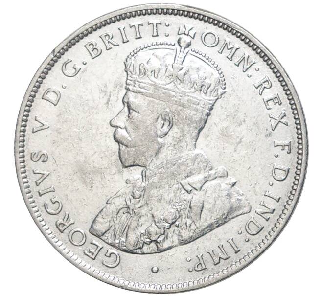 Монета 2 шиллинга 1913 года Н Британская Западная Африка (Артикул K11-70330)