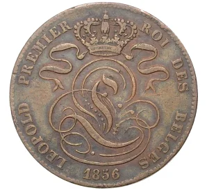 5 сантимов 1856 года Бельгия