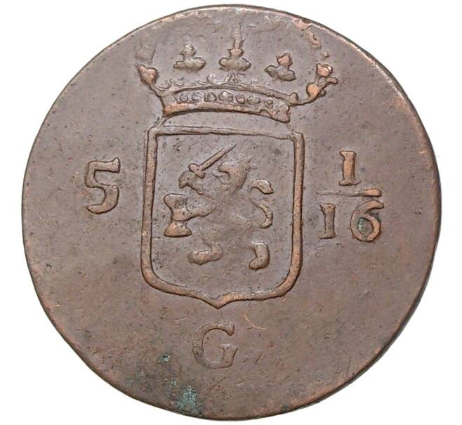 Монета 1 дуит 1808 года Голландская Ост-Индия (Артикул M2-56333)