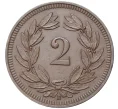 Монета 2 раппена 1908 года Швейцария (Артикул M2-56340)
