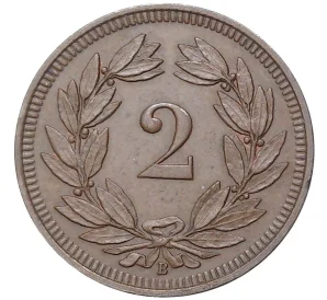 2 раппена 1908 года Швейцария