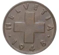 Монета 1 раппен 1948 года Швейцария (Артикул M2-56372)