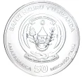 Монета 50 франков 2019 года Руанда «Год свиньи» (Артикул M2-56377)