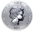 Монета 2 доллара 2019 года Ниуэ «Черепаха бисса» (Артикул M2-56379)