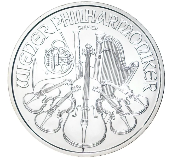 Монета 1.50 евро 2016 года Австрия «Венская филармония» (Артикул M2-56380)