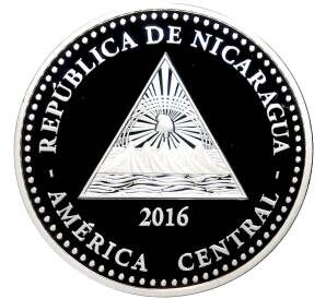 10 кордоб 2016 года Никарагуа «Оливковая черепаха ридлея»