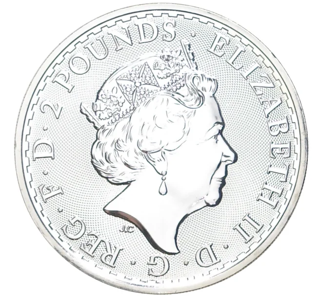 Монета 2 фунта 2019 года Великобритания «Британия» (Артикул M2-56384)