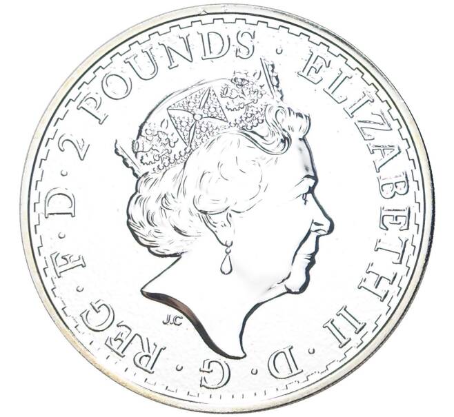 Монета 2 фунта 2016 года Великобритания «Британия» (Артикул M2-56385)