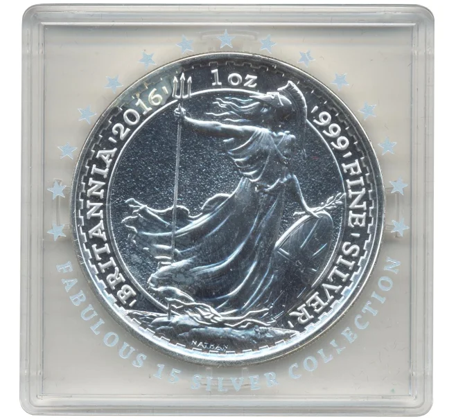 Монета 2 фунта 2016 года Великобритания «Британия» (Артикул M2-56385)