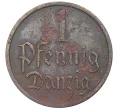 Монета 1 пфенниг 1937 года Данциг (Артикул K27-80039)