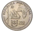 Монета 200 эскудо 1994 года Португалия «500 лет с момента заключения Тордесильясского договора» (Артикул K27-80059)