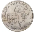 Монета 200 эскудо 1997 года Португалия «400 лет со дня смерти Хосе де Анчьета» (Артикул K27-80070)