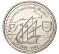 Монета 200 эскудо 2000 года Португалия «Земля Кортириал» (Артикул K27-80080)