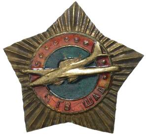 Знак «5 гвардейская Штурмовая авиационная дивизия (ШАД)»