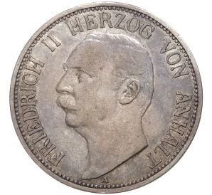 3 марки 1909 года Германия (Ангальт)