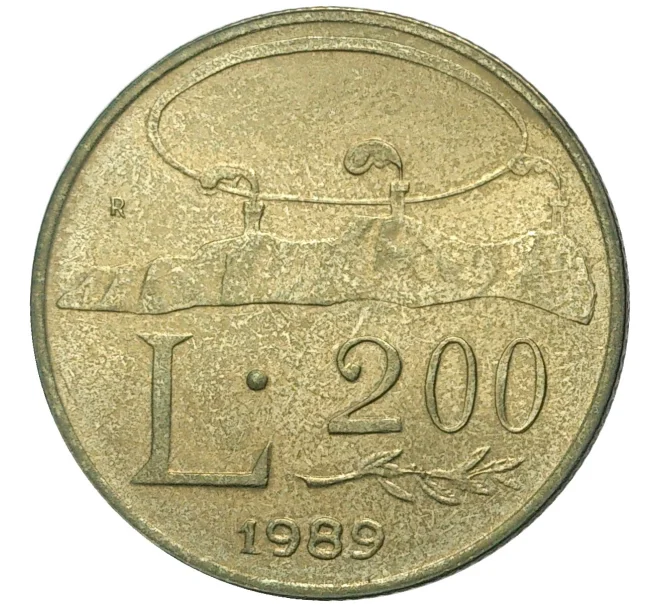 Монета 200 лир 1989 года Сан-Марино (Артикул K11-70708)