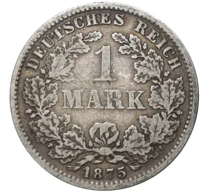 1 марка 1875 года F Германия