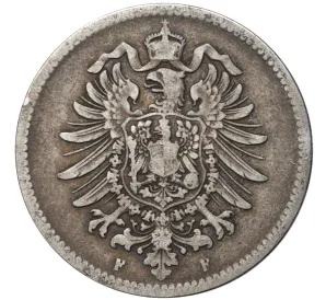 1 марка 1875 года F Германия