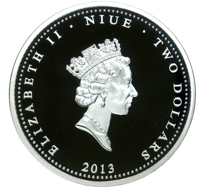 Монета 2 доллара 2013 года Ниуэ «Кавказская пленница — Трус, Балбес, Бывалый» (Артикул M2-56405)
