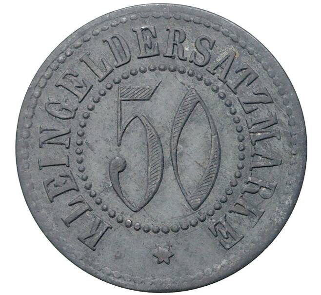 Монета 50 пфеннигов 1918 года Германия — город Вайда (Нотгельд) (Артикул M2-56574)