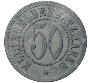 50 пфеннигов 1918 года Германия — город Вайда (Нотгельд)