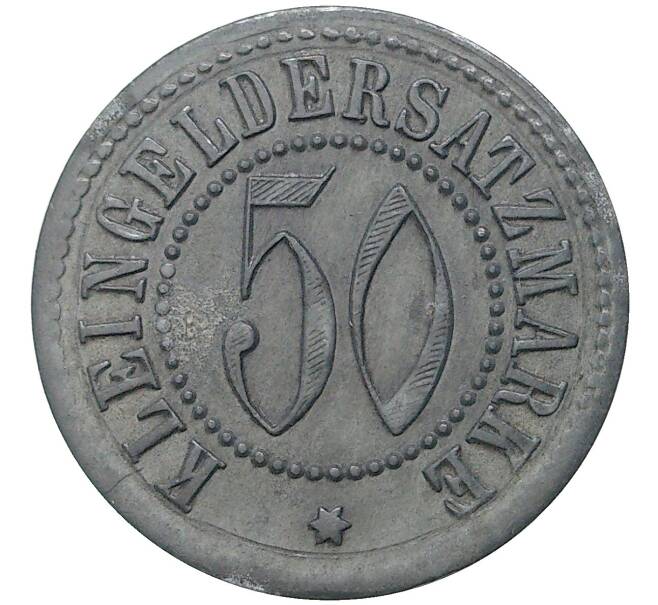 Монета 50 пфеннигов 1918 года Германия — город Вайда (Нотгельд) (Артикул M2-56591)