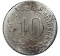 Монета 10 пфеннигов 1918 года Германия — город Лембек (Нотгельд) (Артикул M2-56600)