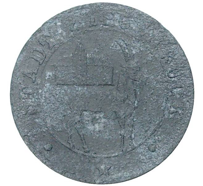 Монета 5 пфеннигов 1918 года Германия — город Цигенрюк (Нотгельд) (Артикул M2-56613)