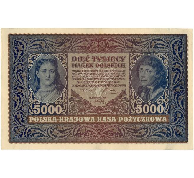 Банкнота 5000 марок 1920 года Польша (Артикул B2-9034)