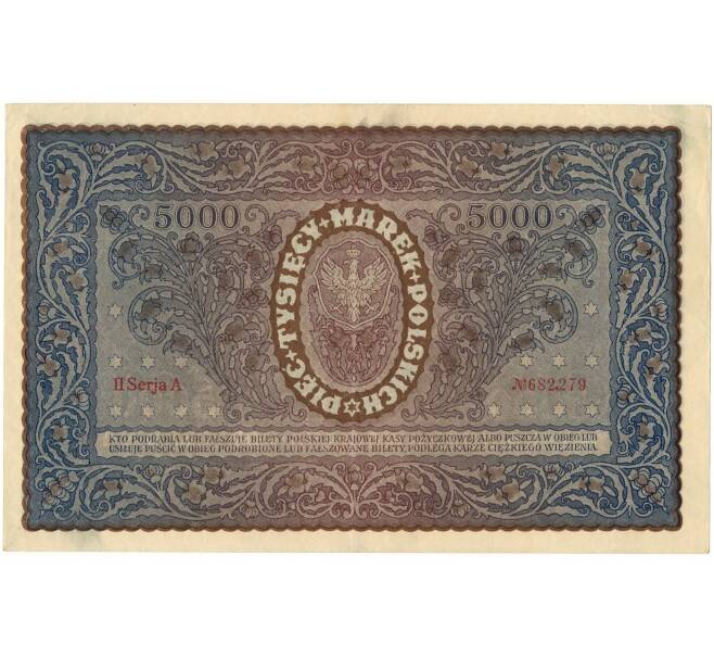 Банкнота 5000 марок 1920 года Польша (Артикул B2-9034)