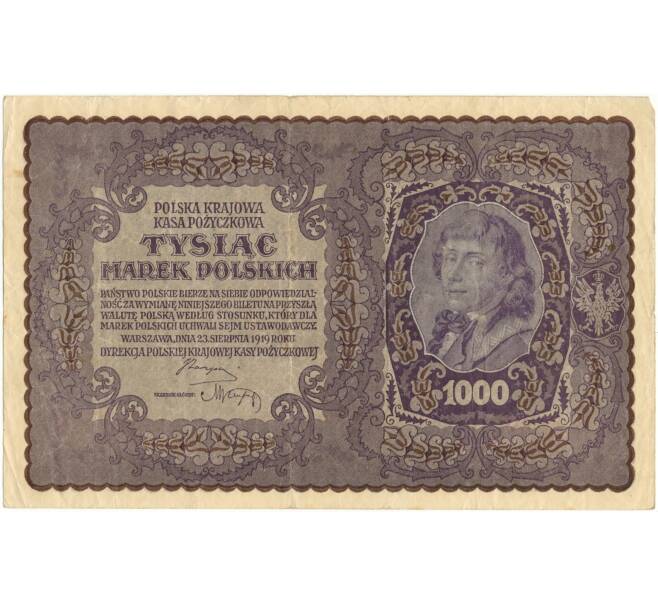 Банкнота 1000 марок 1919 года Польша (Артикул B2-9056)