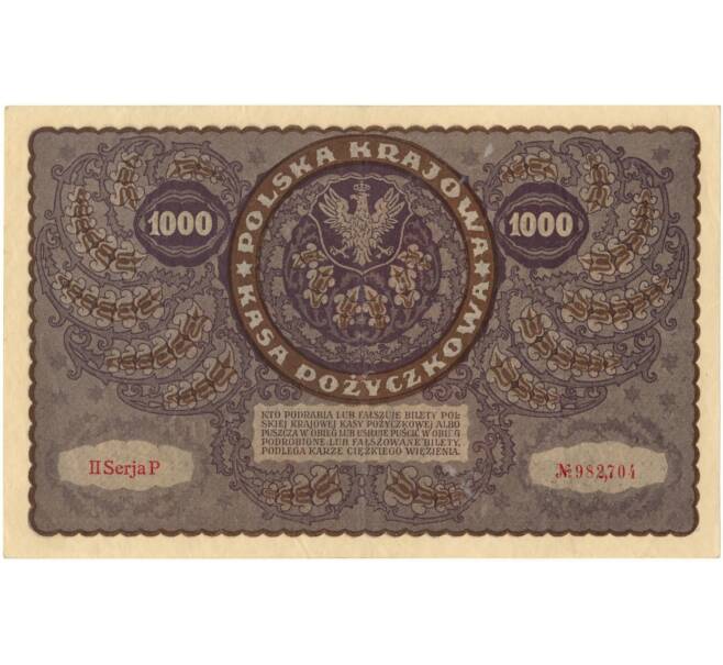 Банкнота 1000 марок 1919 года Польша (Артикул B2-9062)