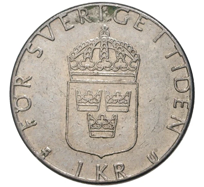 Монета 1 крона 1978 года Швеция (Артикул M2-56500)