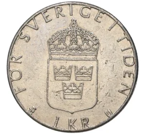 1 крона 1979 года Швеция