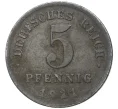 Монета 5 пфеннигов 1921 года D Германия (Артикул M2-56527)