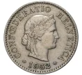 Монета 5 раппенов 1952 года Швейцария (Артикул M2-56556)